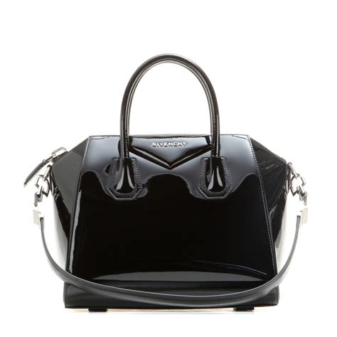 givenchy antigona patent black|Antigona .